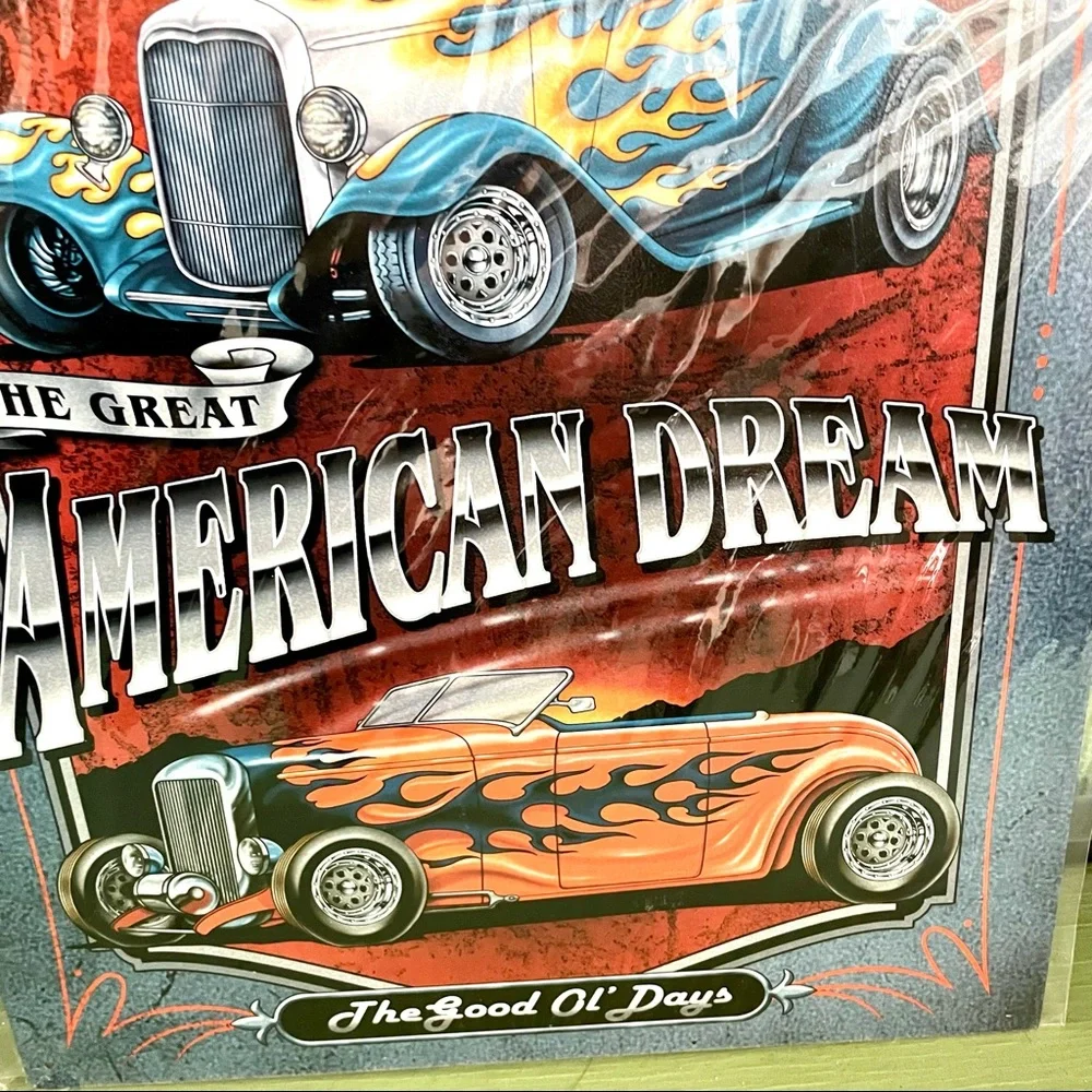 NEW The Great American Dream Metal Sign